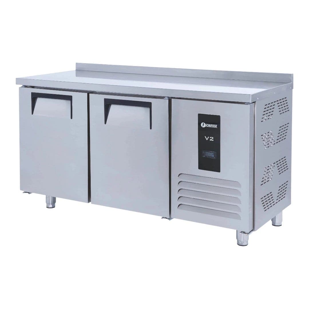 COMPTOIR RÉFRIGÉRÉ 2 PORTES GN1/1 ICEINOX®