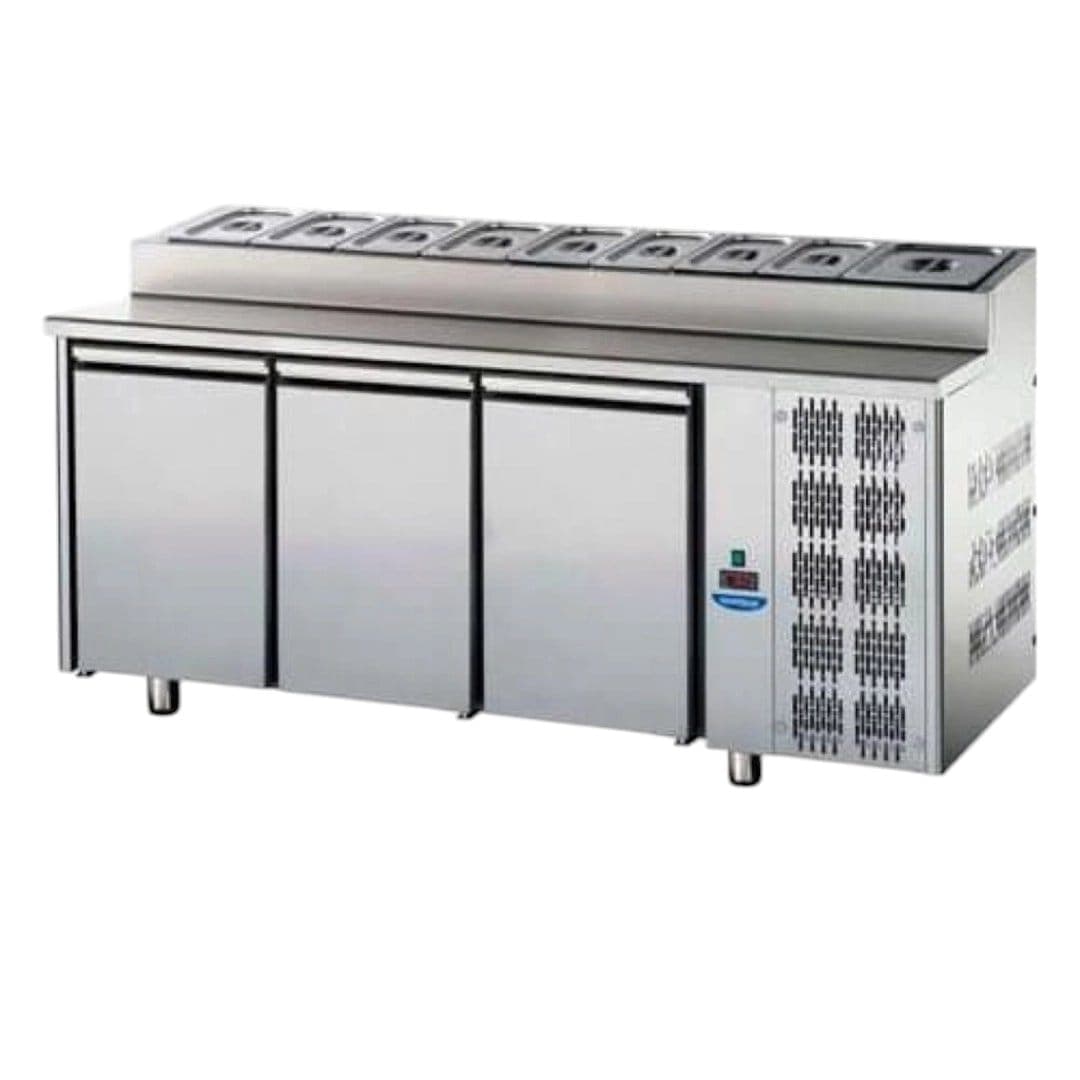 SALADETTE RÉFRIGÉRÉE 3 PORTES 10 GN 1/3 TECNODOM ITALY